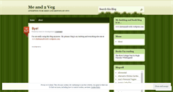 Desktop Screenshot of meand2veg.wordpress.com