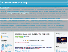 Tablet Screenshot of miziaforum.wordpress.com