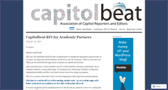 Desktop Screenshot of capitolbeat.wordpress.com