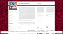 Desktop Screenshot of montesoriblog.wordpress.com