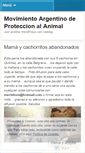 Mobile Screenshot of maparefugio.wordpress.com