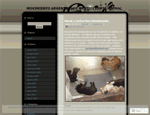 Tablet Screenshot of maparefugio.wordpress.com