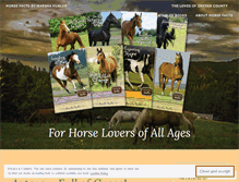 Tablet Screenshot of horsefactsbymarshahubler.wordpress.com
