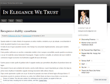 Tablet Screenshot of inelegancewetrust.wordpress.com