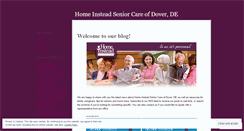 Desktop Screenshot of homeinstead179.wordpress.com