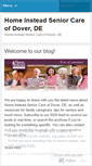 Mobile Screenshot of homeinstead179.wordpress.com