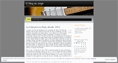 Desktop Screenshot of jorgecfi.wordpress.com