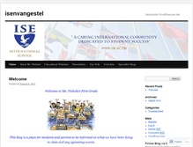 Tablet Screenshot of isenvangestel.wordpress.com
