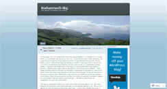 Desktop Screenshot of bradhammond.wordpress.com