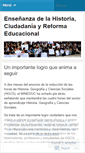 Mobile Screenshot of historiayreforma.wordpress.com