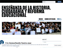 Tablet Screenshot of historiayreforma.wordpress.com