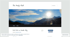 Desktop Screenshot of moodychick.wordpress.com