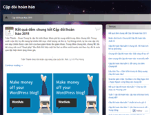 Tablet Screenshot of capdoihoanhao.wordpress.com
