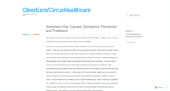 Desktop Screenshot of cirrushealth.wordpress.com