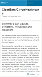 Mobile Screenshot of cirrushealth.wordpress.com