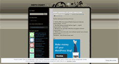 Desktop Screenshot of obitosacred.wordpress.com