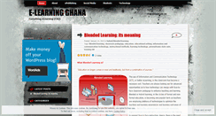 Desktop Screenshot of elearninggh.wordpress.com