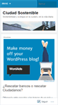 Mobile Screenshot of ciudadsostenible.wordpress.com