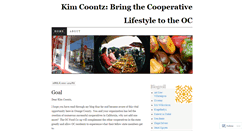 Desktop Screenshot of cooperativelifestyle.wordpress.com