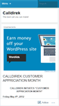 Mobile Screenshot of calldirek.wordpress.com