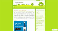 Desktop Screenshot of clipundspiel.wordpress.com