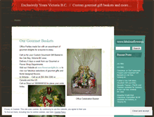 Tablet Screenshot of exclusivelyyoursvictoriabc.wordpress.com