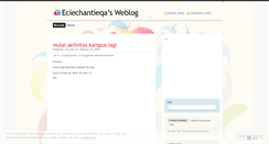 Desktop Screenshot of eciechantieqa.wordpress.com