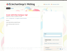 Tablet Screenshot of eciechantieqa.wordpress.com