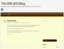 Tablet Screenshot of gr52012.wordpress.com