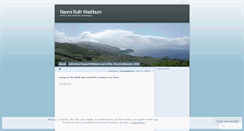 Desktop Screenshot of nrwashburn.wordpress.com