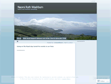 Tablet Screenshot of nrwashburn.wordpress.com