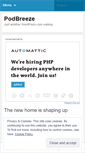 Mobile Screenshot of podbreeze.wordpress.com