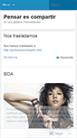 Mobile Screenshot of pensarescompartir.wordpress.com
