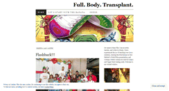 Desktop Screenshot of fullbodytransplant.wordpress.com