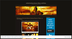 Desktop Screenshot of michaeljacksonforevervideosworldfans.wordpress.com