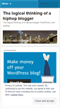 Mobile Screenshot of logicalhiphop.wordpress.com