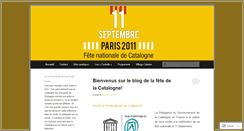 Desktop Screenshot of catalogne11septembre.wordpress.com