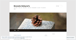 Desktop Screenshot of emmeliehellqvist.wordpress.com