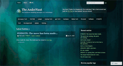 Desktop Screenshot of andernaut.wordpress.com