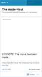 Mobile Screenshot of andernaut.wordpress.com