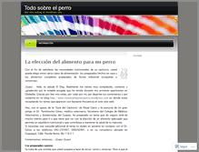 Tablet Screenshot of conozcamejorasuperro.wordpress.com