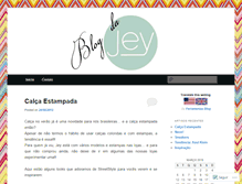 Tablet Screenshot of blogdajey.wordpress.com