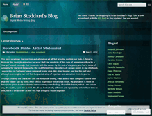 Tablet Screenshot of brianstoddard.wordpress.com