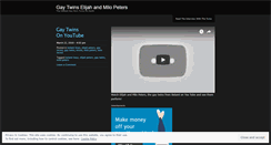 Desktop Screenshot of gaytwins.wordpress.com
