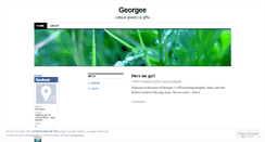 Desktop Screenshot of mygeorgee.wordpress.com