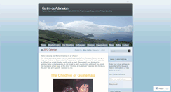 Desktop Screenshot of centrodeadoracion.wordpress.com