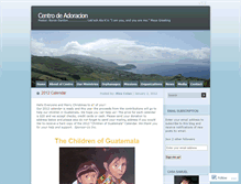 Tablet Screenshot of centrodeadoracion.wordpress.com