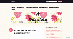 Desktop Screenshot of abagatela.wordpress.com