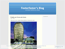 Tablet Screenshot of festerfester.wordpress.com