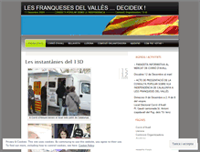 Tablet Screenshot of lesfranquesesdecideix.wordpress.com